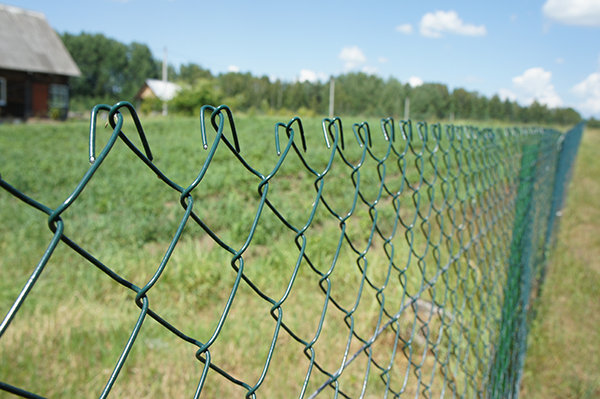 Сетка рабица из полимерной проволоки