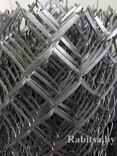 Сетка рабица из оцинкованной полосы