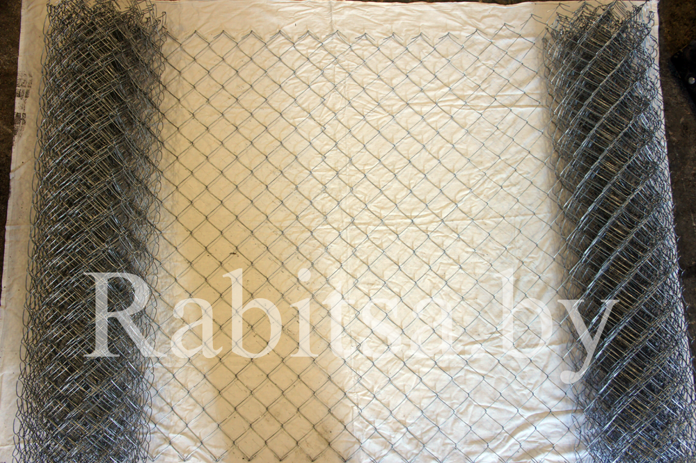 как соединить сетку рабицу