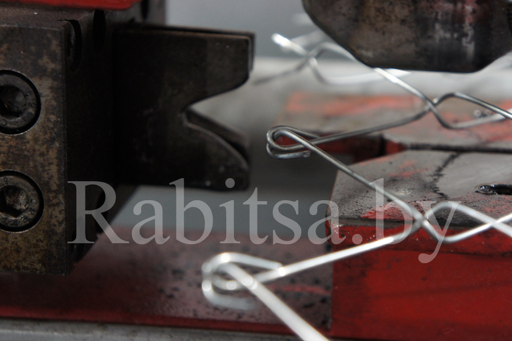 станок сетка рабица загибка