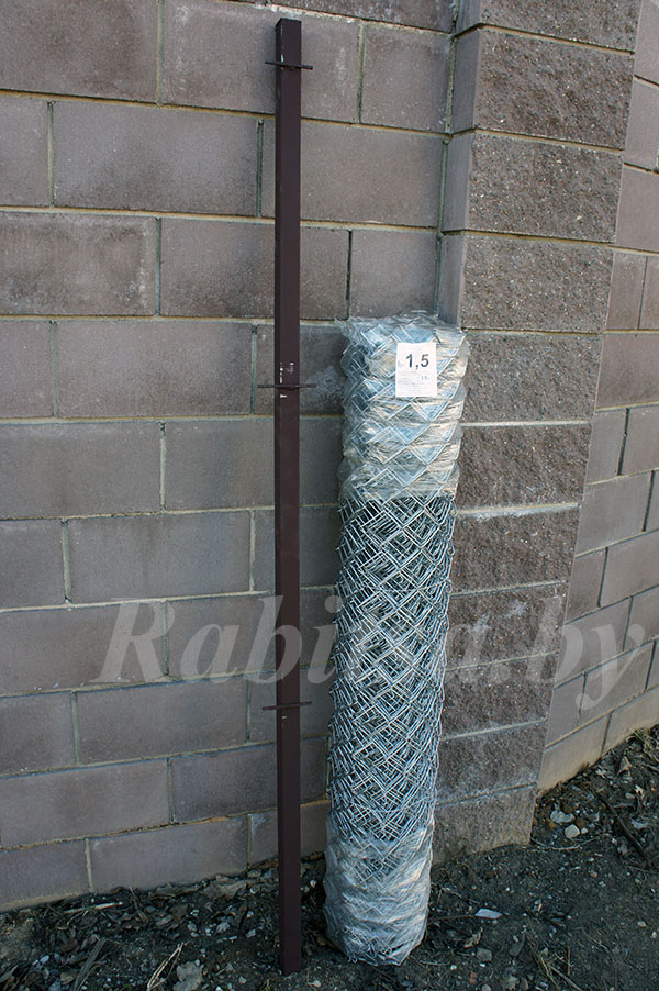 Столбик 2м. для сетки рабицы